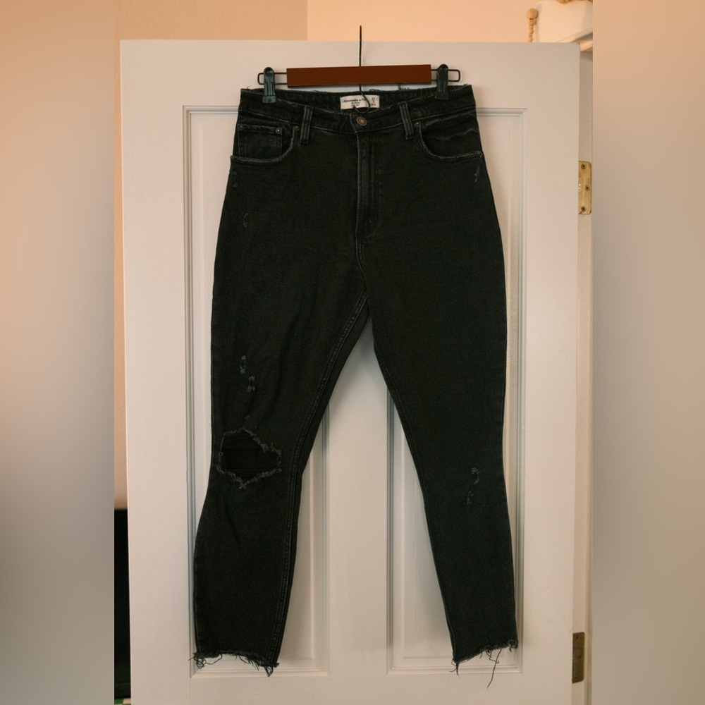 Abercrombie Curve Love High Rise Skinny Jeans